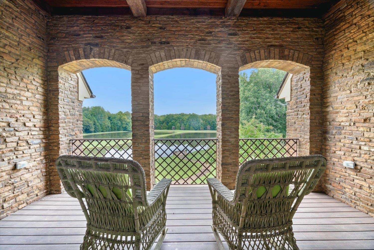 45 Pisgah Road Eads, TN 38028 - Photo 29 of 40 a view of two chairs in the balcony