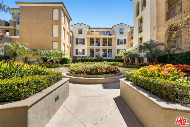 a view of a lobby with a patio