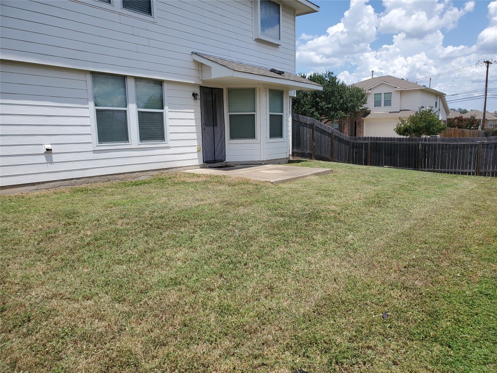 3701 Holden Court Round Rock, TX 78665 - Photo 21 of 21 a view of a house with backyard and sitting area