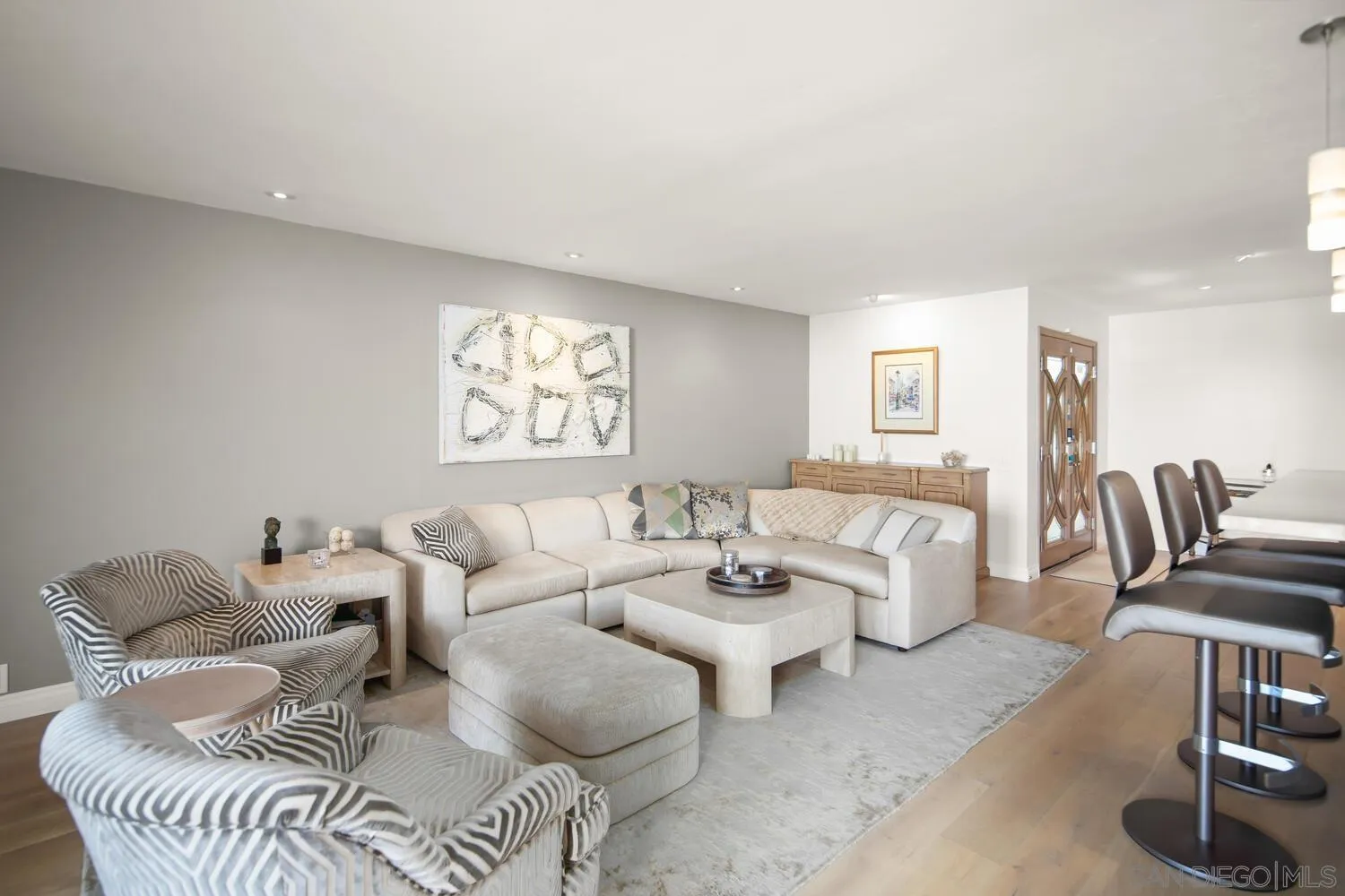 37 Antigua Court Coronado, CA 92118 - Photo 14 of 39 a living room with furniture and a large window