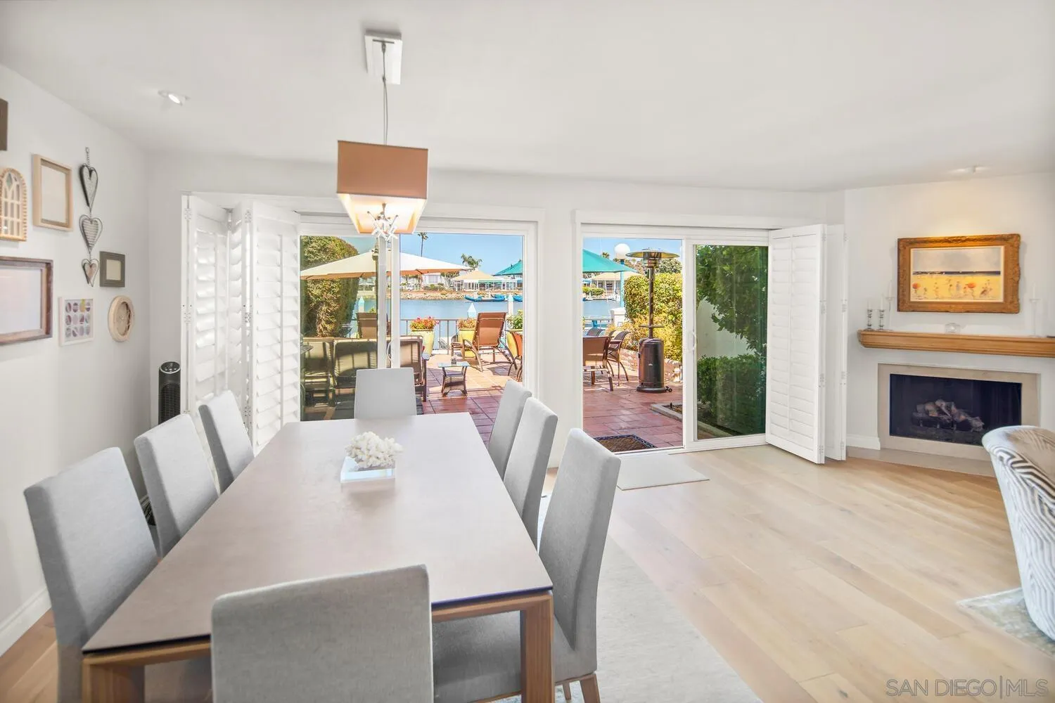 37 Antigua Court Coronado, CA 92118 - Photo 16 of 39 a view of a dining room with furniture window and outside view