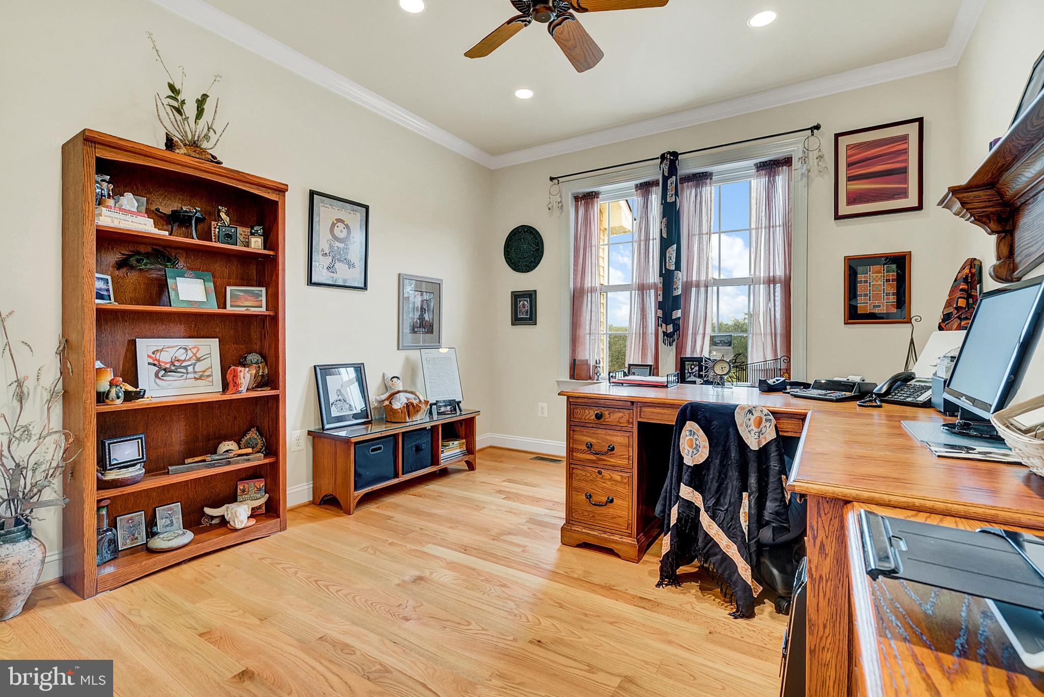 8633 Shepherds Way Rixeyville, VA 22737 - Photo 25 of 48 a view of a workspace with furniture and toys