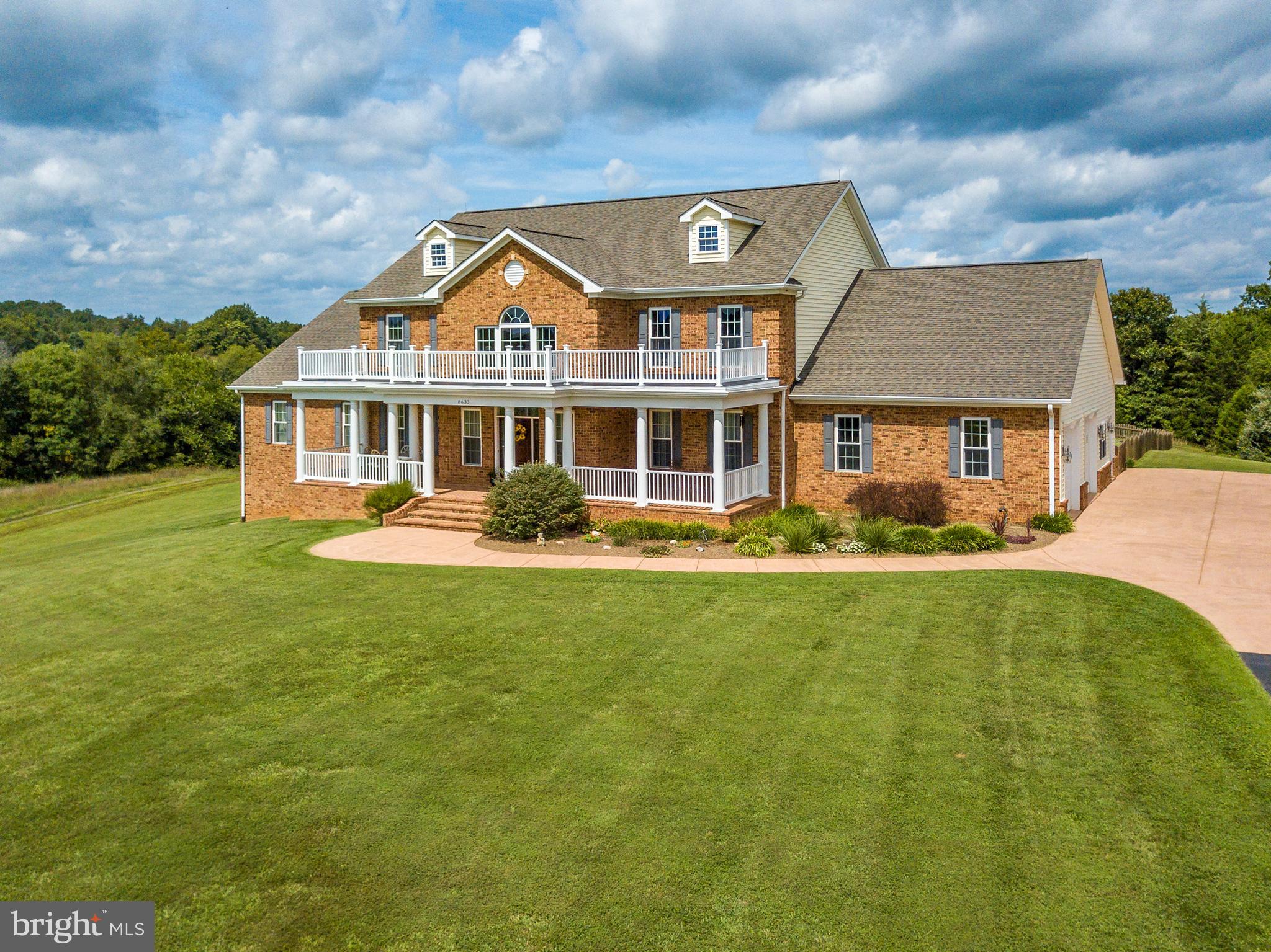 8633 Shepherds Way Rixeyville, VA 22737 - Photo 38 of 48 a front view of a house with swimming pool having outdoor seating