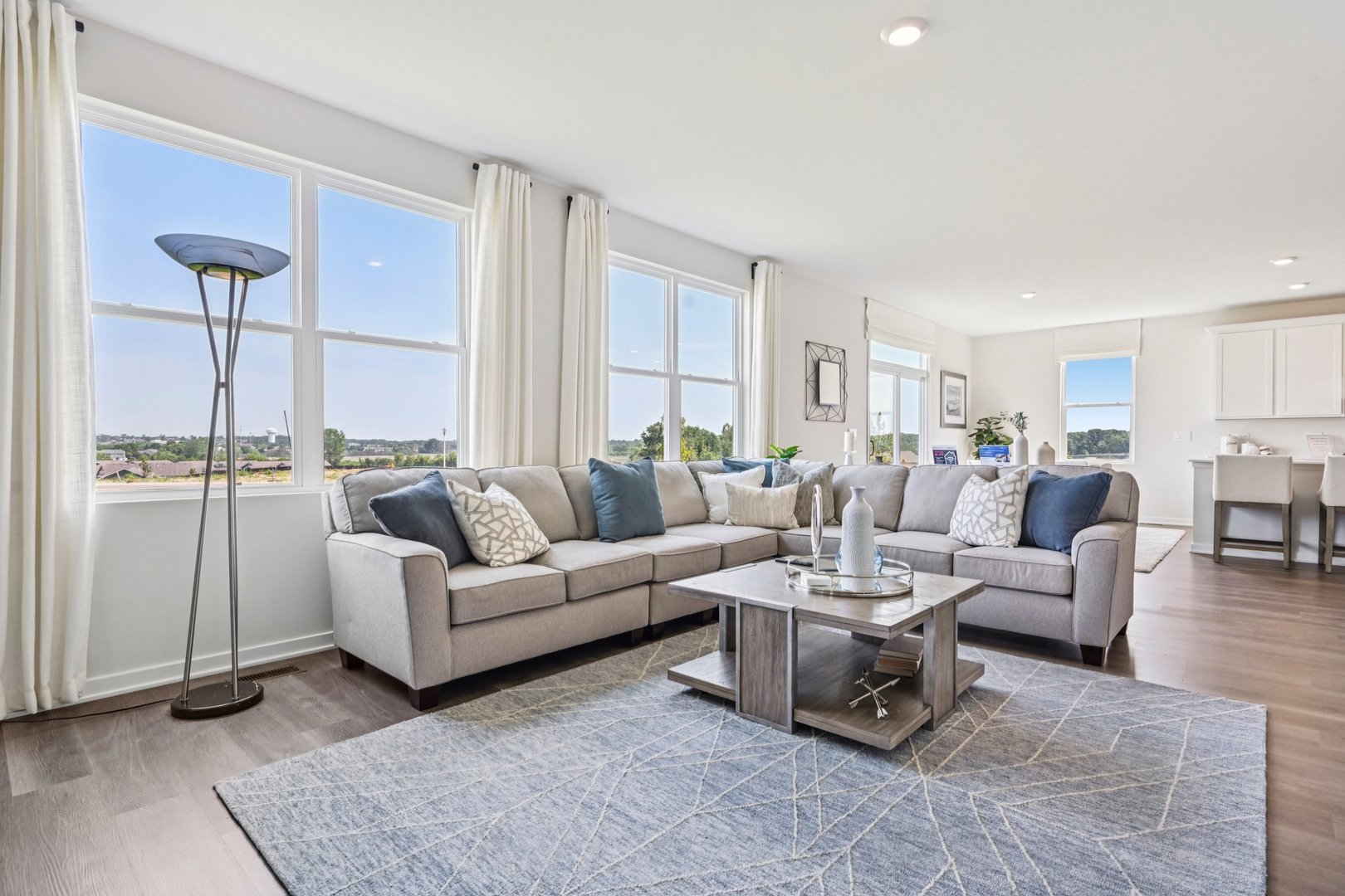 282 Snowdrop Lane Elgin, IL 60124 - Photo 19 of 54 a living room with furniture and a table