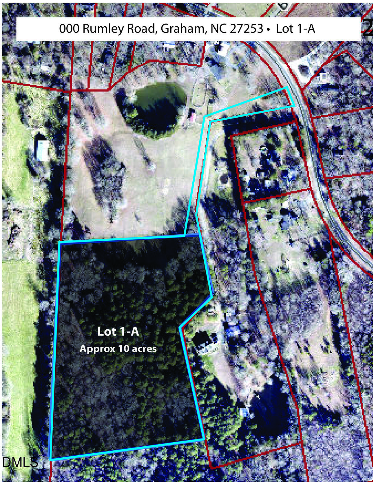 0 Rumley Road Graham, NC 27253 - Photo 15 of 16 Rumley Lot 1 Map