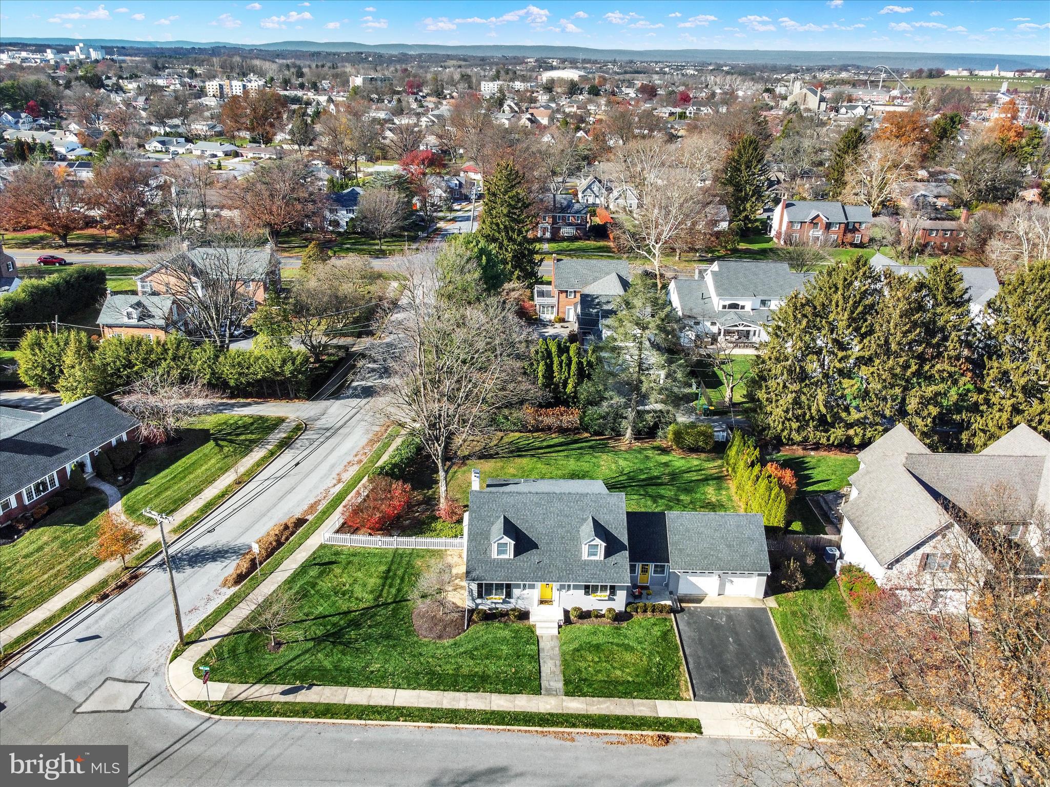 155 Oak Lane Hershey, PA 17033 - Photo 54 of 54 an aerial view of a house with a lake view