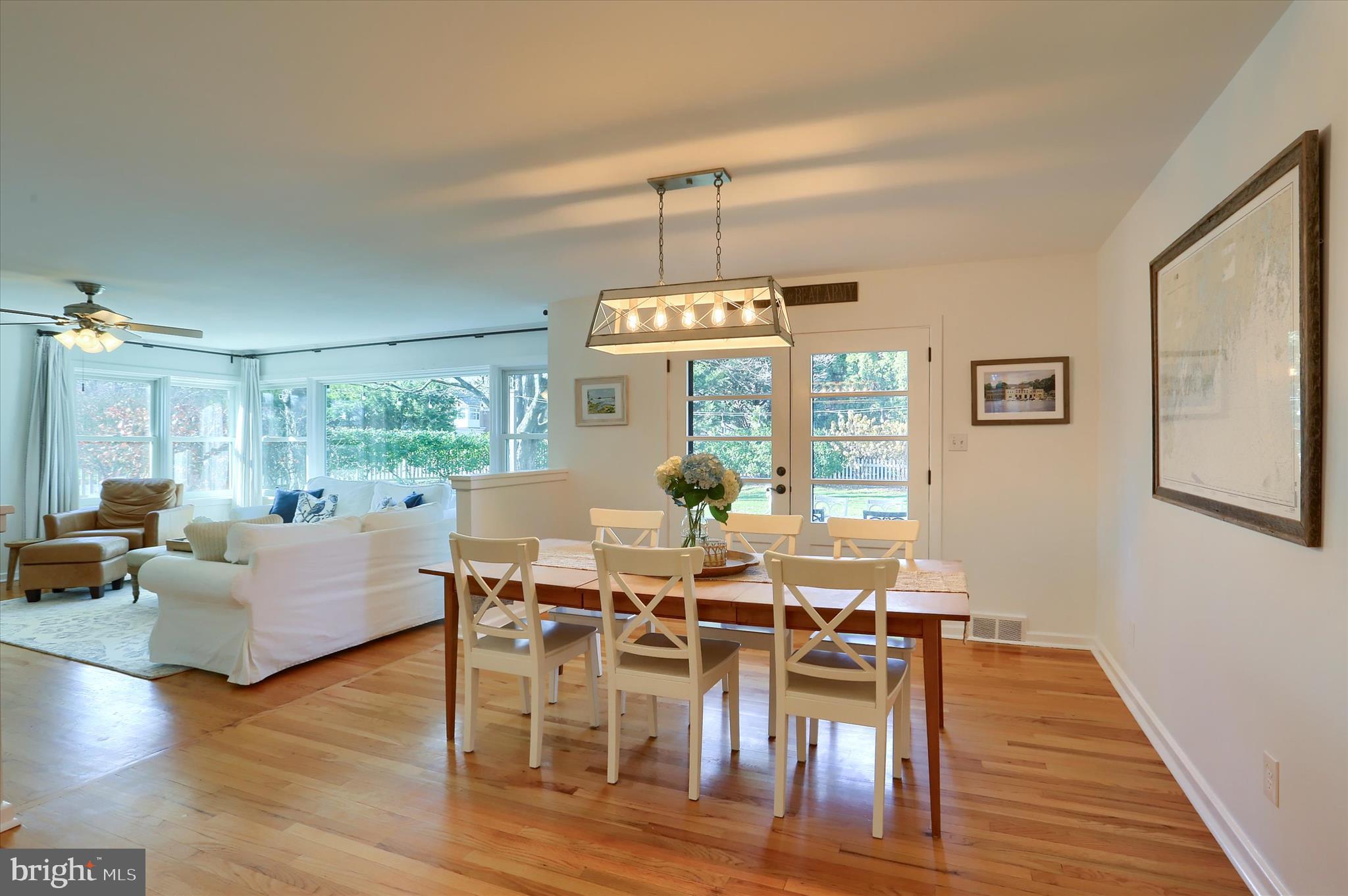 155 Oak Lane Hershey, PA 17033 - Photo 8 of 54 a view of a dining room with furniture window and wooden floor