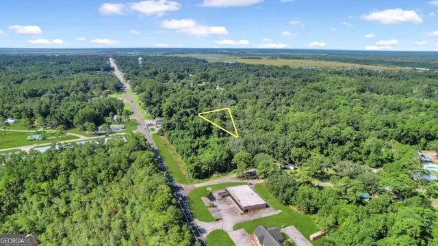 a view of a big yard