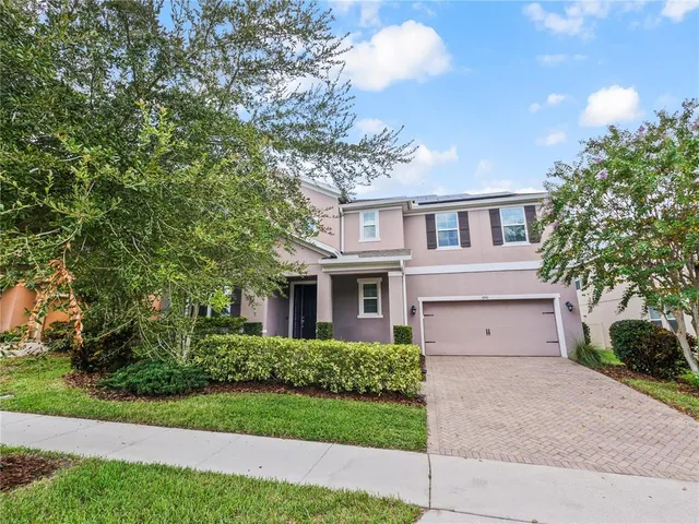 a house view with a outdoor space