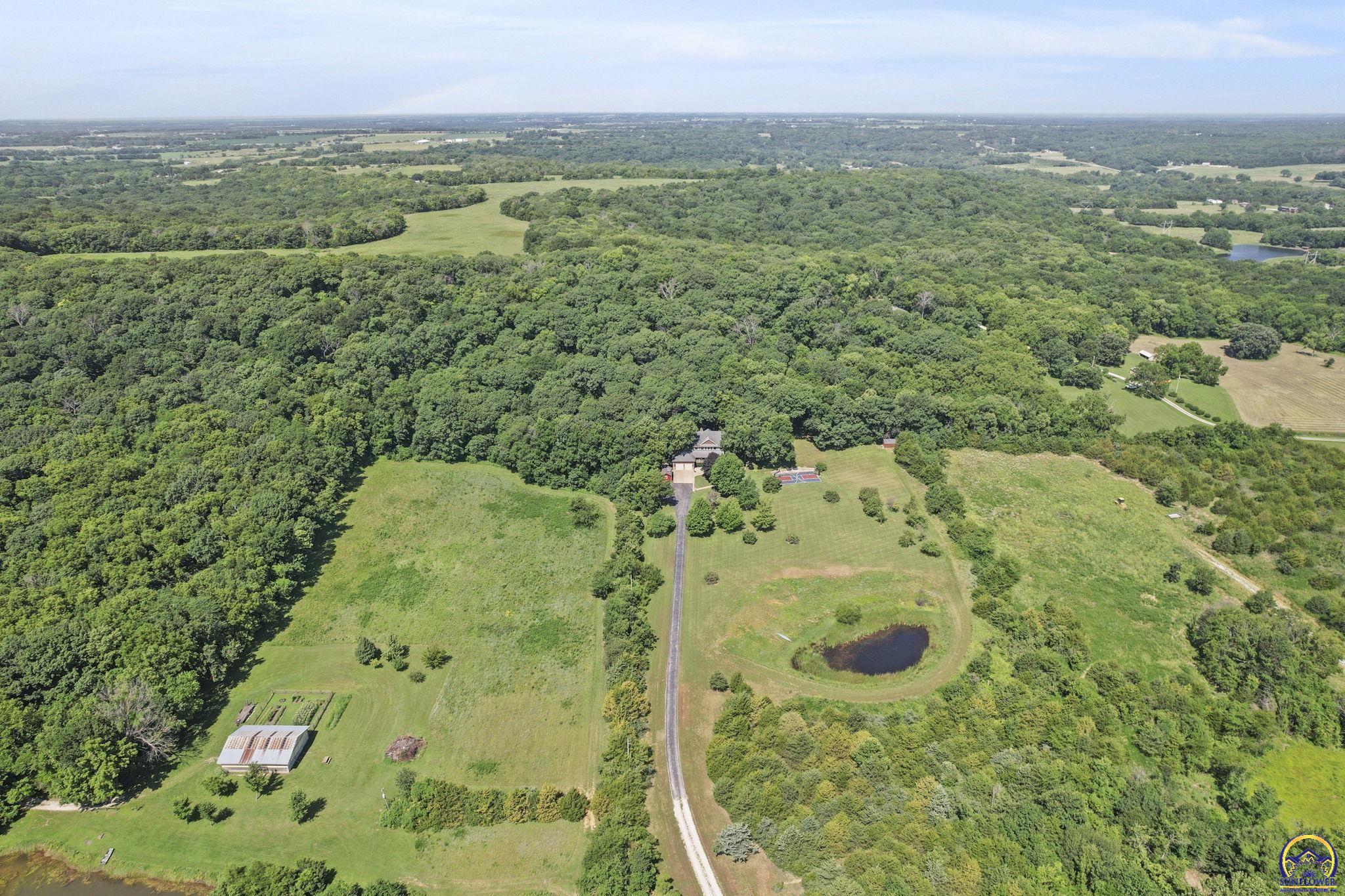 529 East 1700th Road Baldwin City, KS 66006 - Photo 2 of 97 9.8 SECLUDED Acres