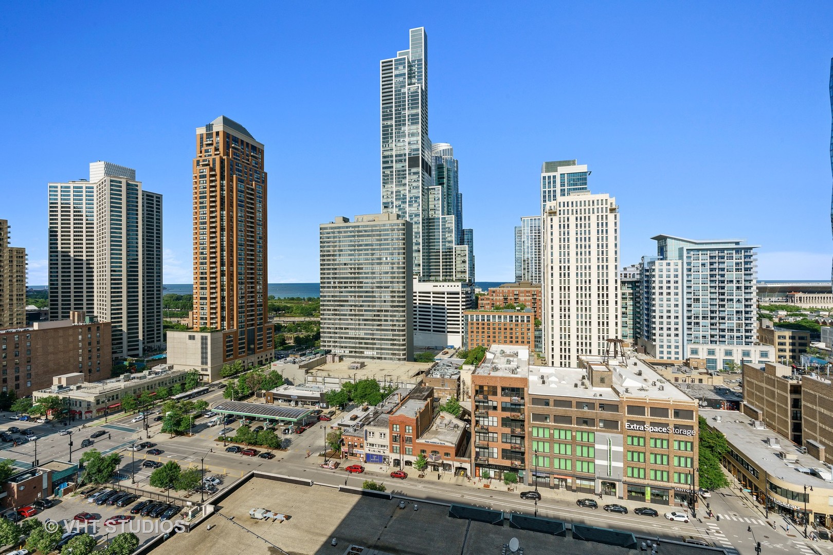 1255 South State Street, Unit 1809 Chicago, IL 60605 - Photo 11 of 11 a view of city with tall buildings