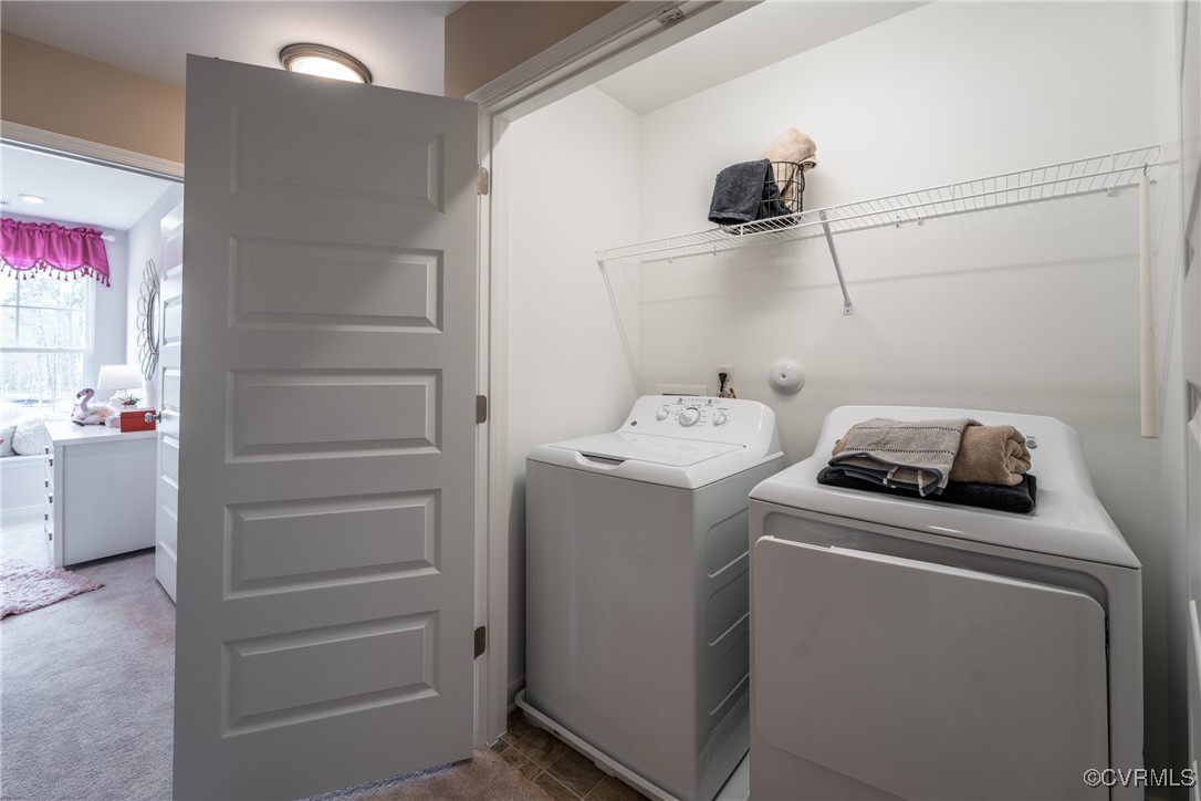 200 Greenpark Road Sandston, VA 23150 - Photo 12 of 24 a utility room with dryer and washer