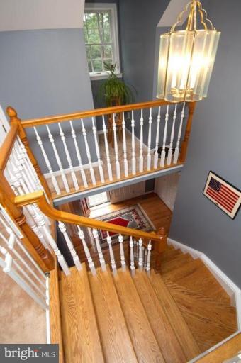 270 Grays Road Lothian, MD 20711 - Photo 14 of 30 BEAUTIFUL OAK STAIRCASE
