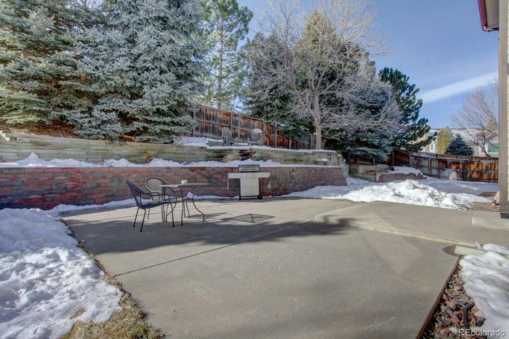 2364 Stratford Court Highlands Ranch, CO 80126 - Photo 29 of 35 a view of backyard with sitting area