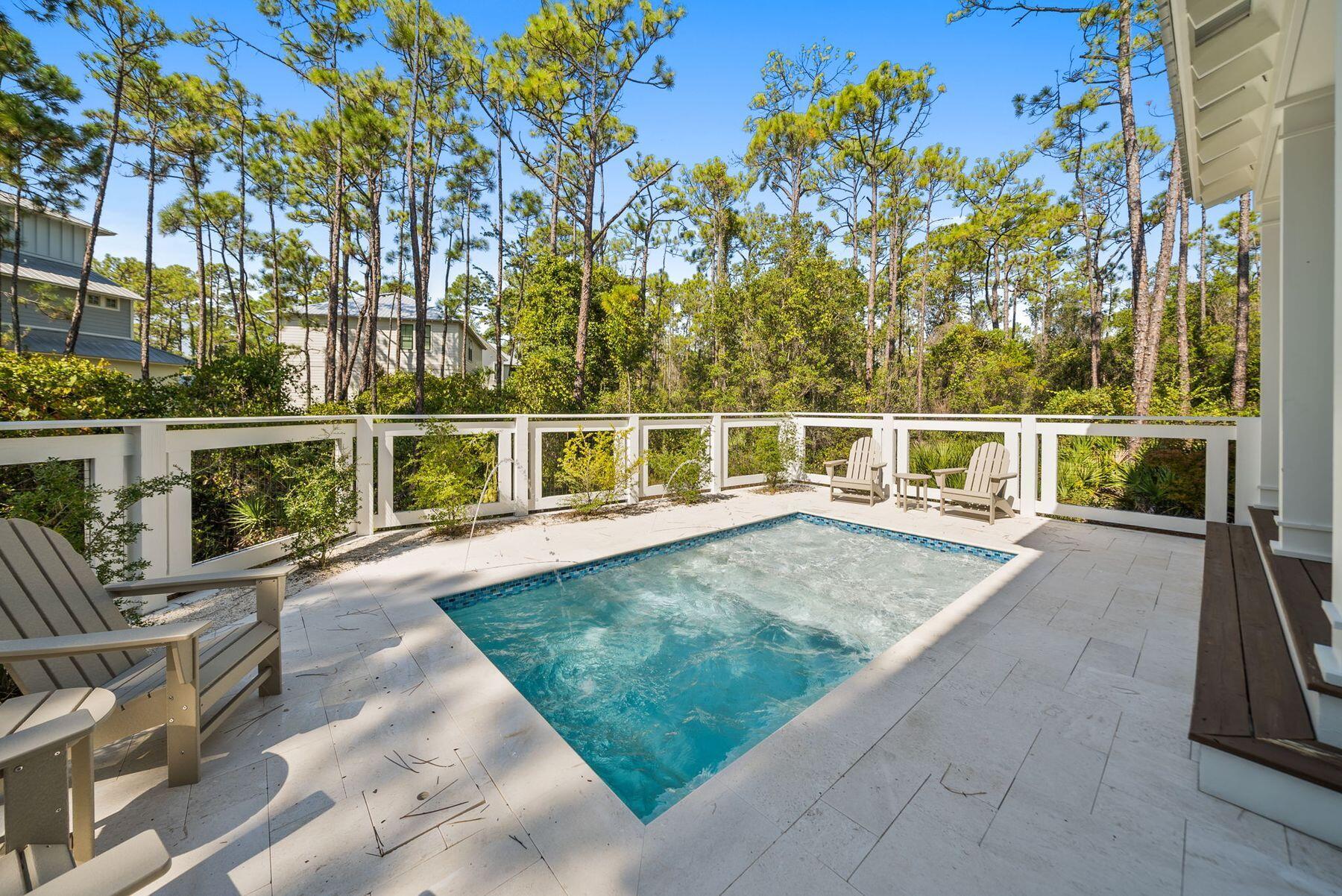 23 Sweet Gum Loop Inlet Beach Inlet Beach, FL 32461 - Photo 2 of 35 swimming pool view with a seating space