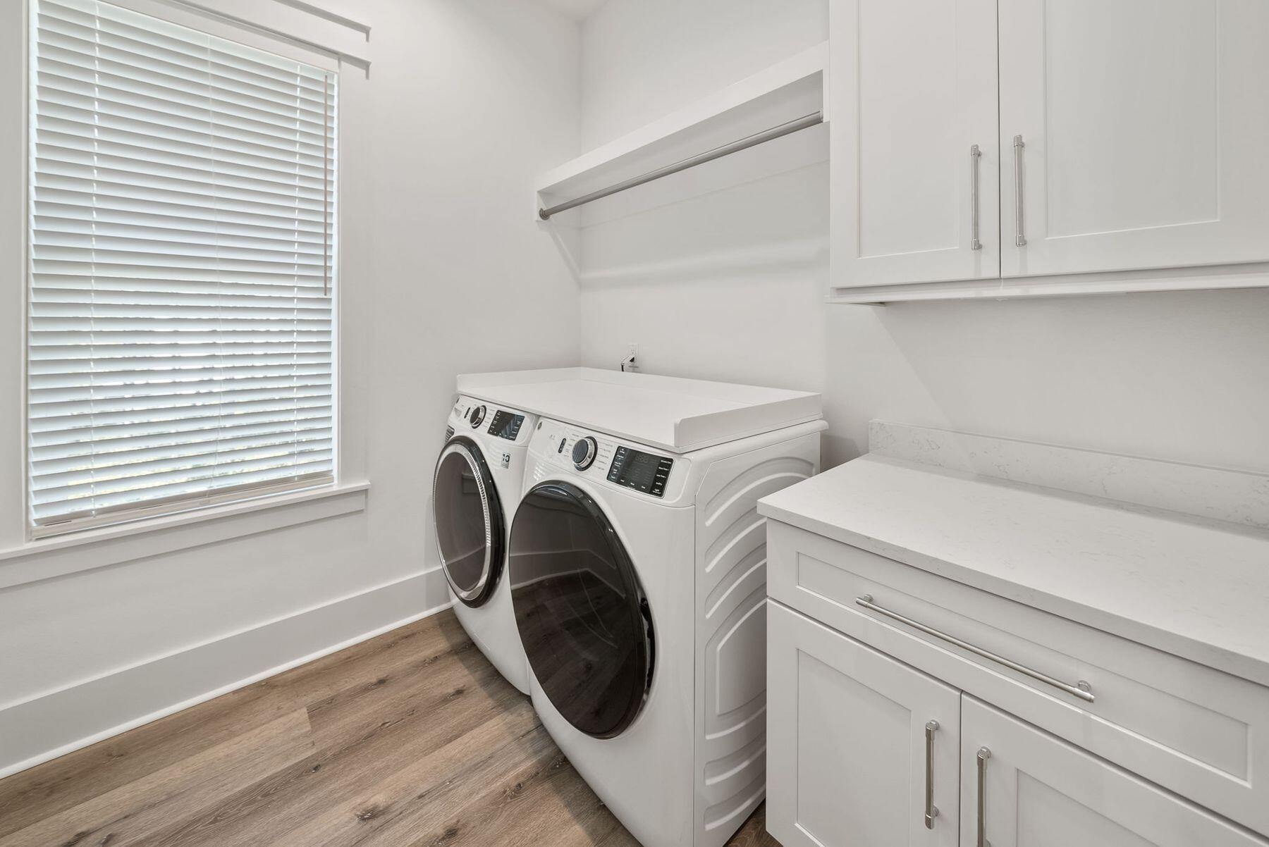 23 Sweet Gum Loop Inlet Beach Inlet Beach, FL 32461 - Photo 28 of 35 a utility room with dryer and washer
