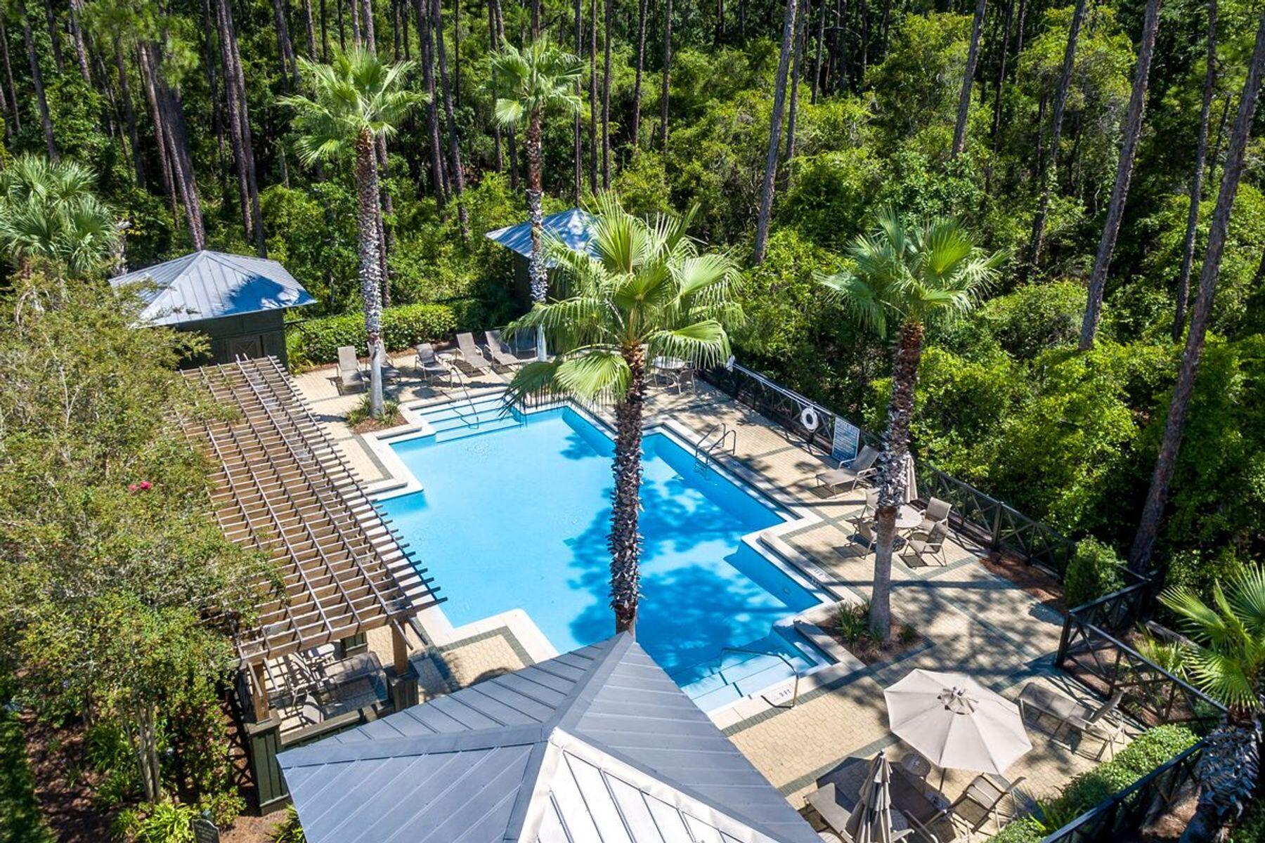 23 Sweet Gum Loop Inlet Beach Inlet Beach, FL 32461 - Photo 31 of 35 a view of an outdoor space and swimming pool