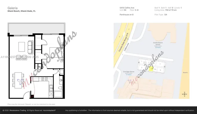 a view of a living room with a large window