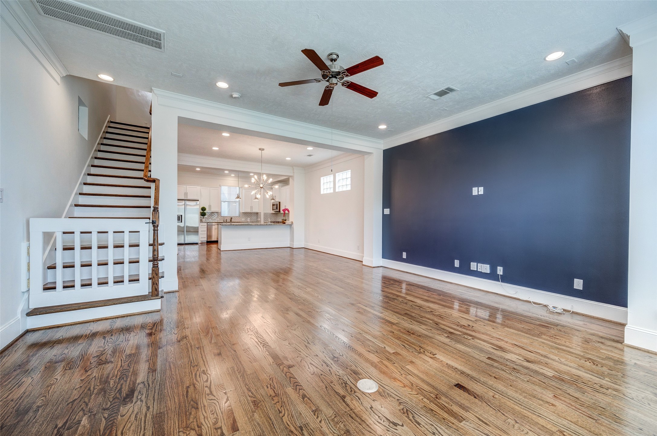 1413 Patterson Street Houston, TX 77007 - Photo 16 of 37 This staircase goes up to the third floor