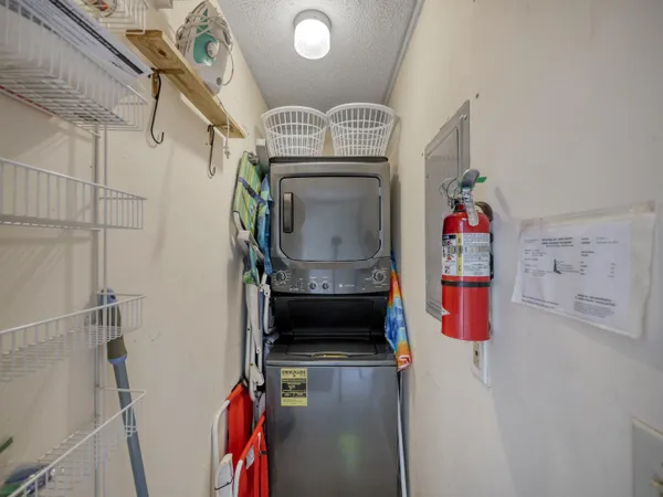 a view of storage and utility room