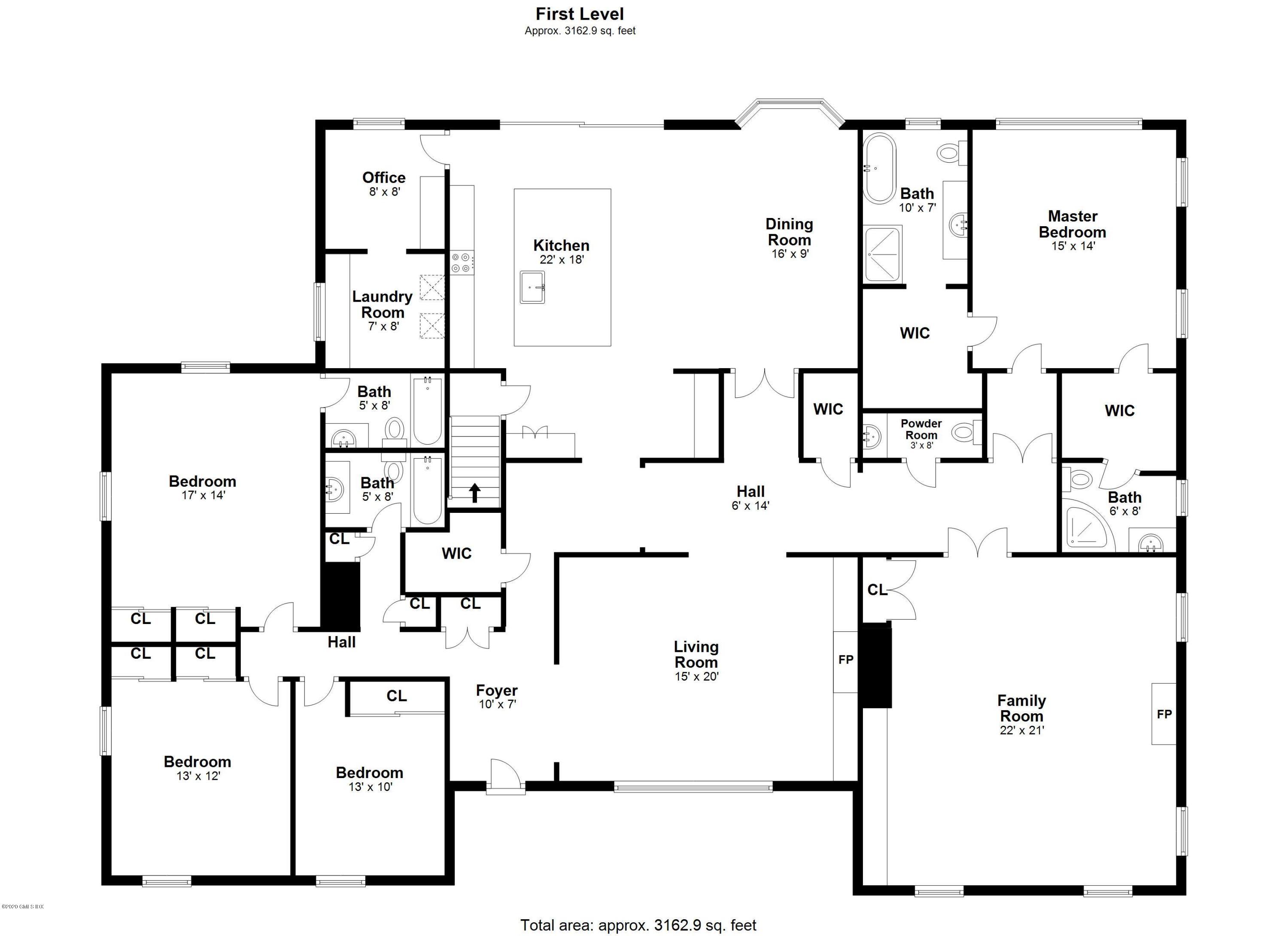 15 Widgeon Way Greenwich, CT 06830 - Photo 18 of 18 15 Widgeon Way Floor Plans First Level