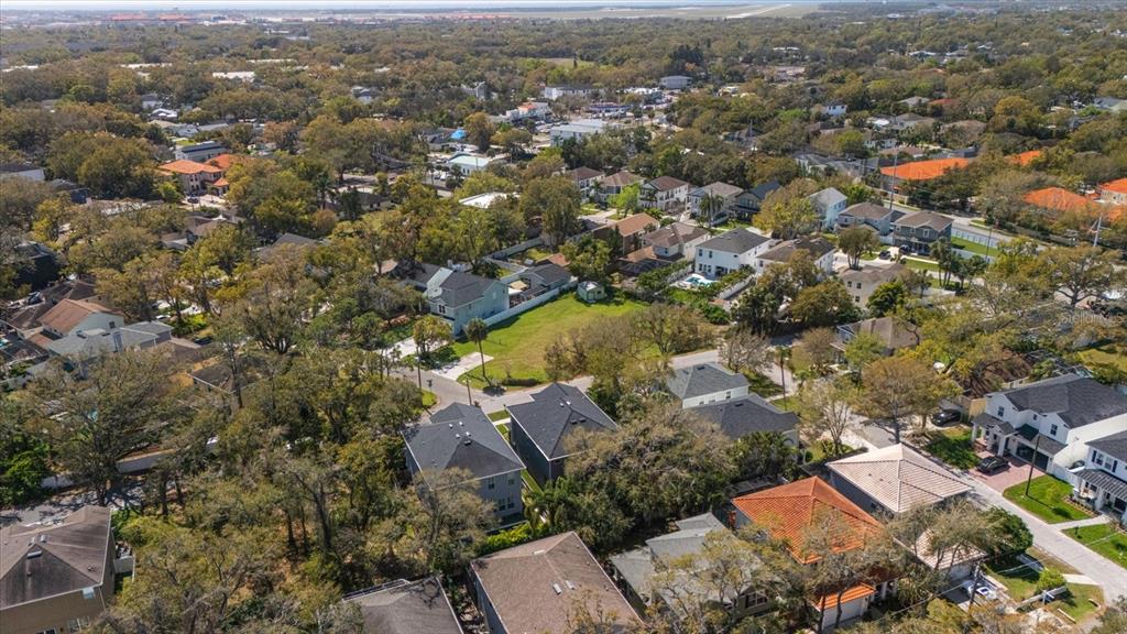 5801 South 2nd Street Tampa, FL 33611 - Photo 11 of 13 an aerial view of residential house with parking space and trees