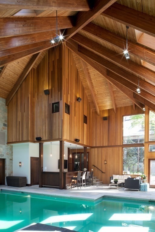 51 Scotch Pine Road Wellesley, MA 02481 - Photo 13 of 30 a view of swimming pool with outdoor seating