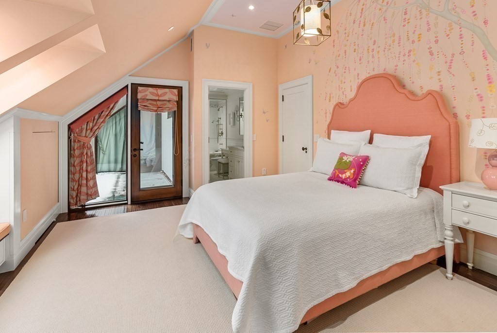 51 Scotch Pine Road Wellesley, MA 02481 - Photo 23 of 30 a bed room with a bed and a painting