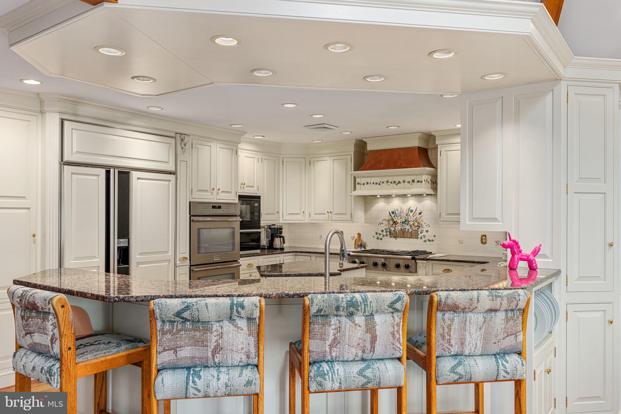 1995 Peppermint Road Coopersburg, PA 18036 - Photo 19 of 67 a kitchen with stainless steel appliances kitchen island granite countertop a sink and cabinets