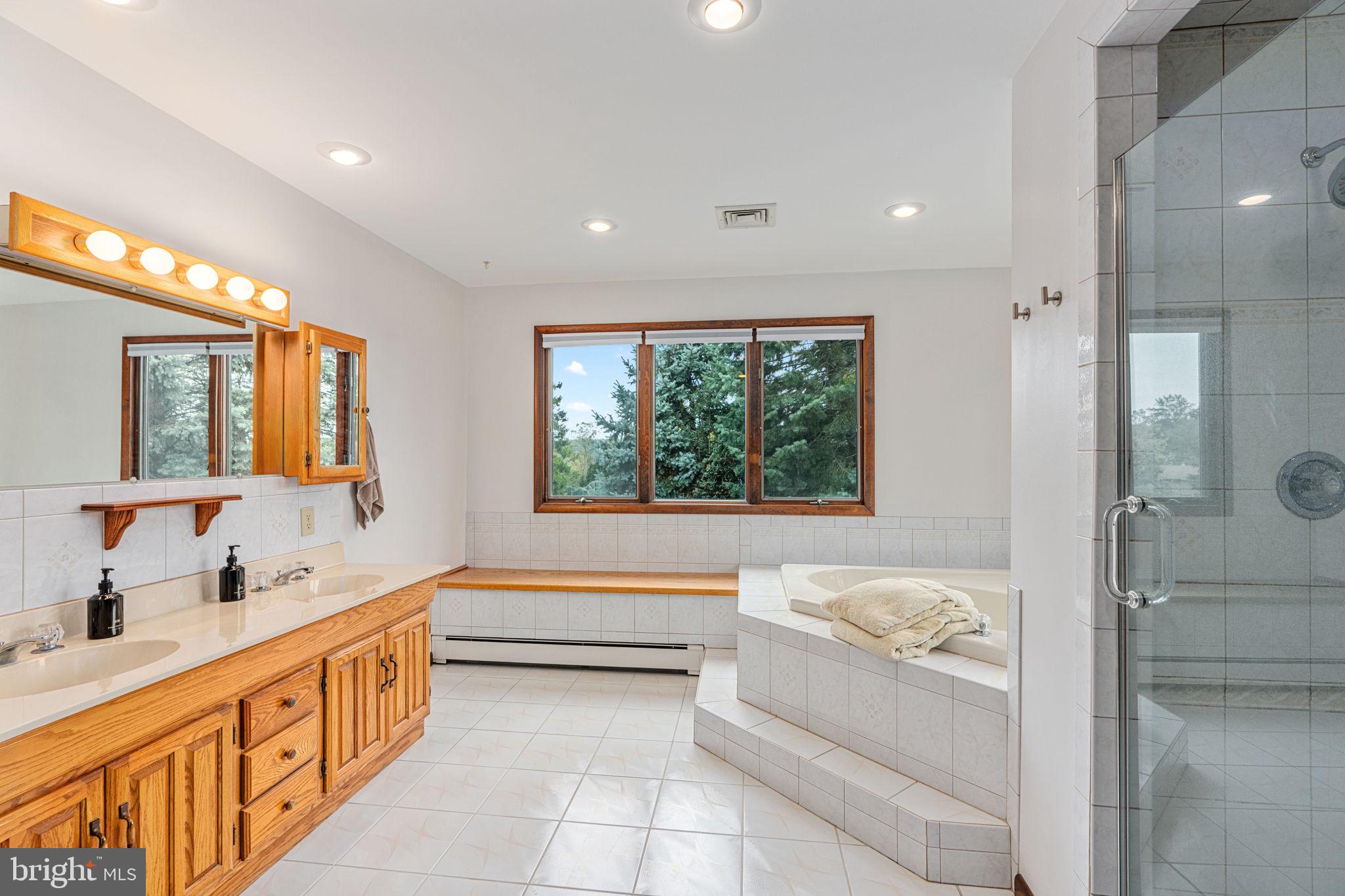 1995 Peppermint Road Coopersburg, PA 18036 - Photo 44 of 67 a bathroom with a bathtub and a sink