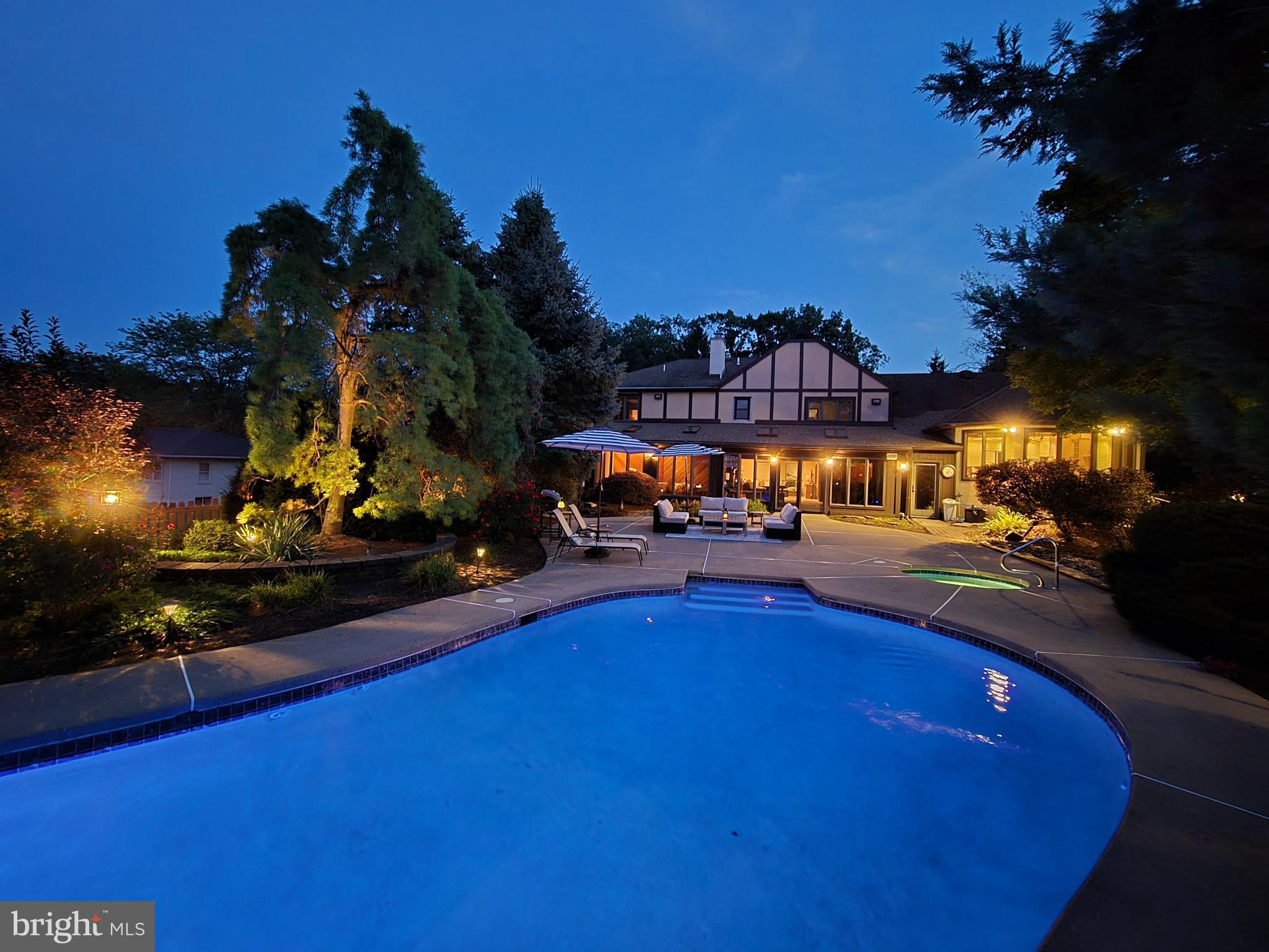 1995 Peppermint Road Coopersburg, PA 18036 - Photo 60 of 67 a view of a swimming pool with an outdoor space and seating area