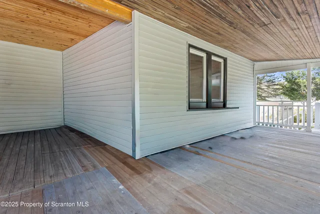 a view of a small space