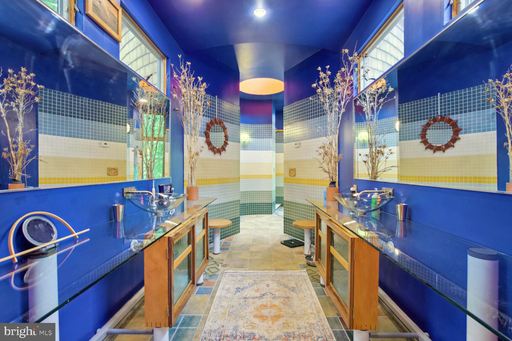 315 Ellisdale Road Chesterfield, NJ 08515 - Photo 5 of 45 a bathroom with a sink mirror and vanity