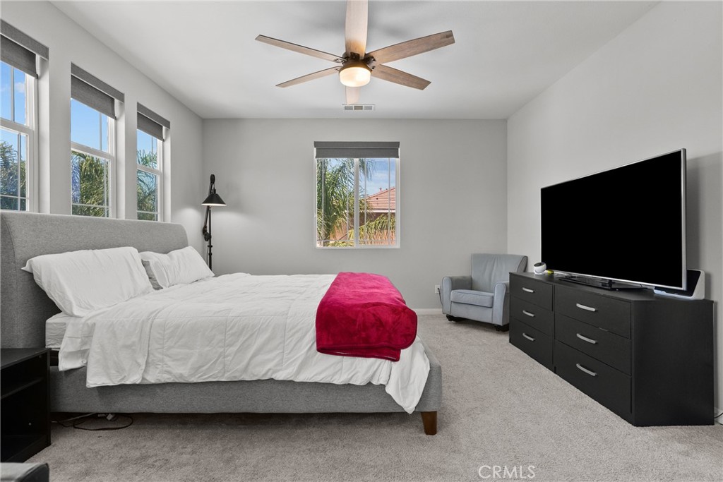 232 River Street Fillmore, CA 93015 - Photo 39 of 61 a bedroom with a bed and a flat screen tv