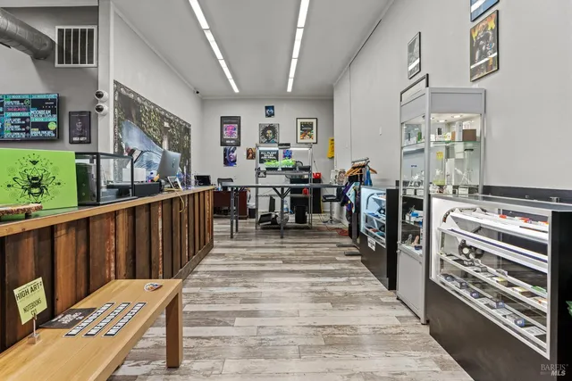 a view of a storage & utility room