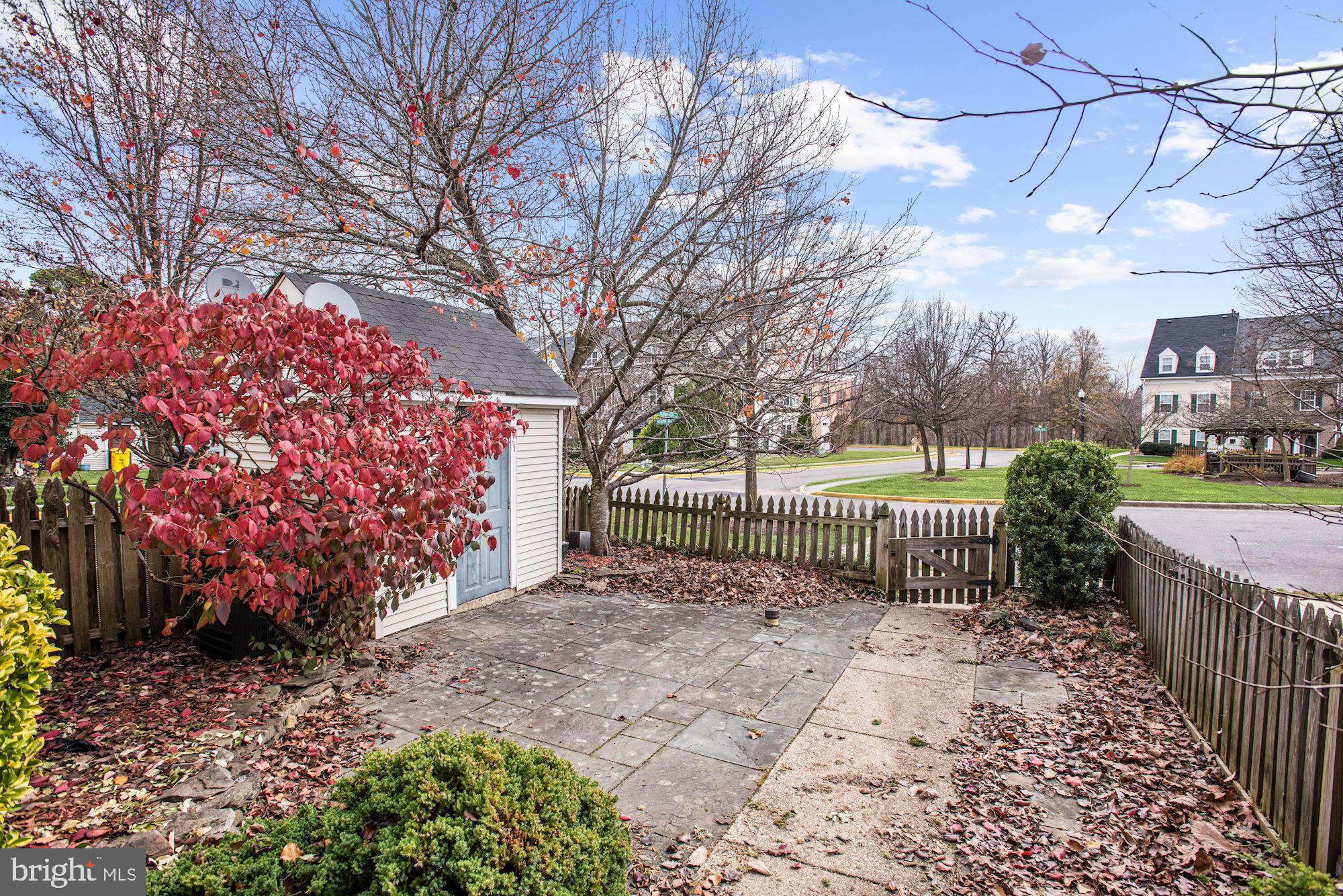 8714 Autumn Ridge Court Odenton, MD 21113 - Photo 32 of 43 Patio area and Fenced Yard