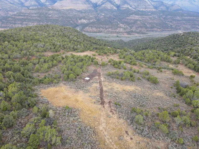 a view of a lake with a mountain