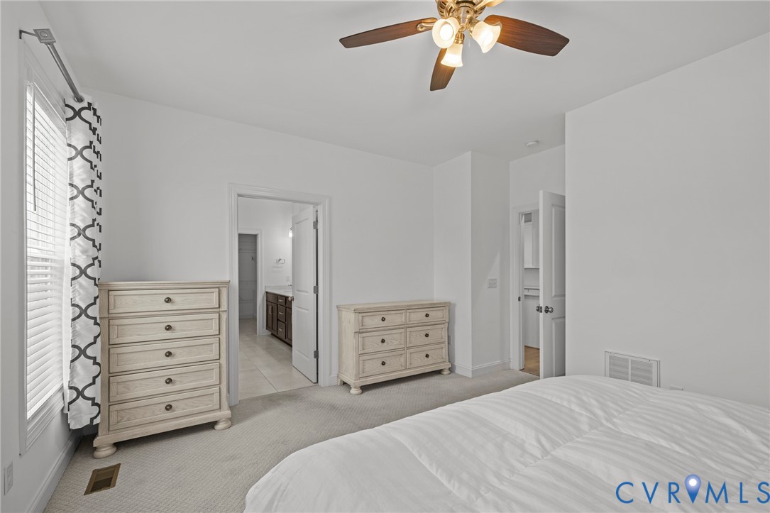 224 Lauradell Road Ashland, VA 23005 - Photo 25 of 74 Carpeted interior space featuring a ceiling fan wi
