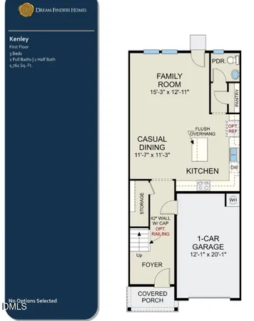 $309,990 | 600 Barrington Row Avenue, Zebulon, NC 27597