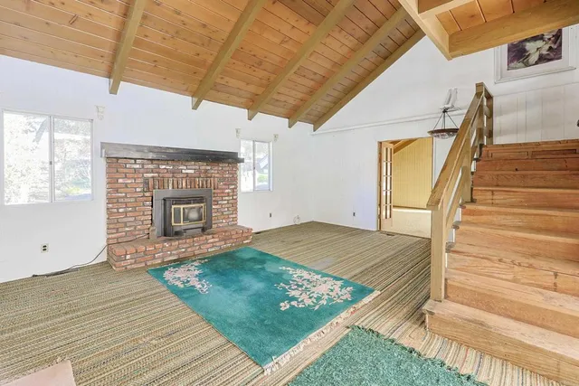 a view of a living room