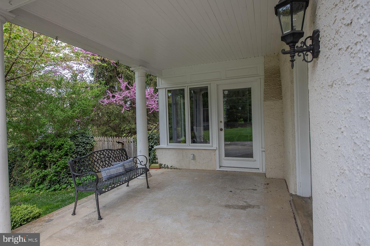 778 Upper Gulph Road Wayne, PA 19087 - Photo 31 of 36 Side Porch with TV hookup