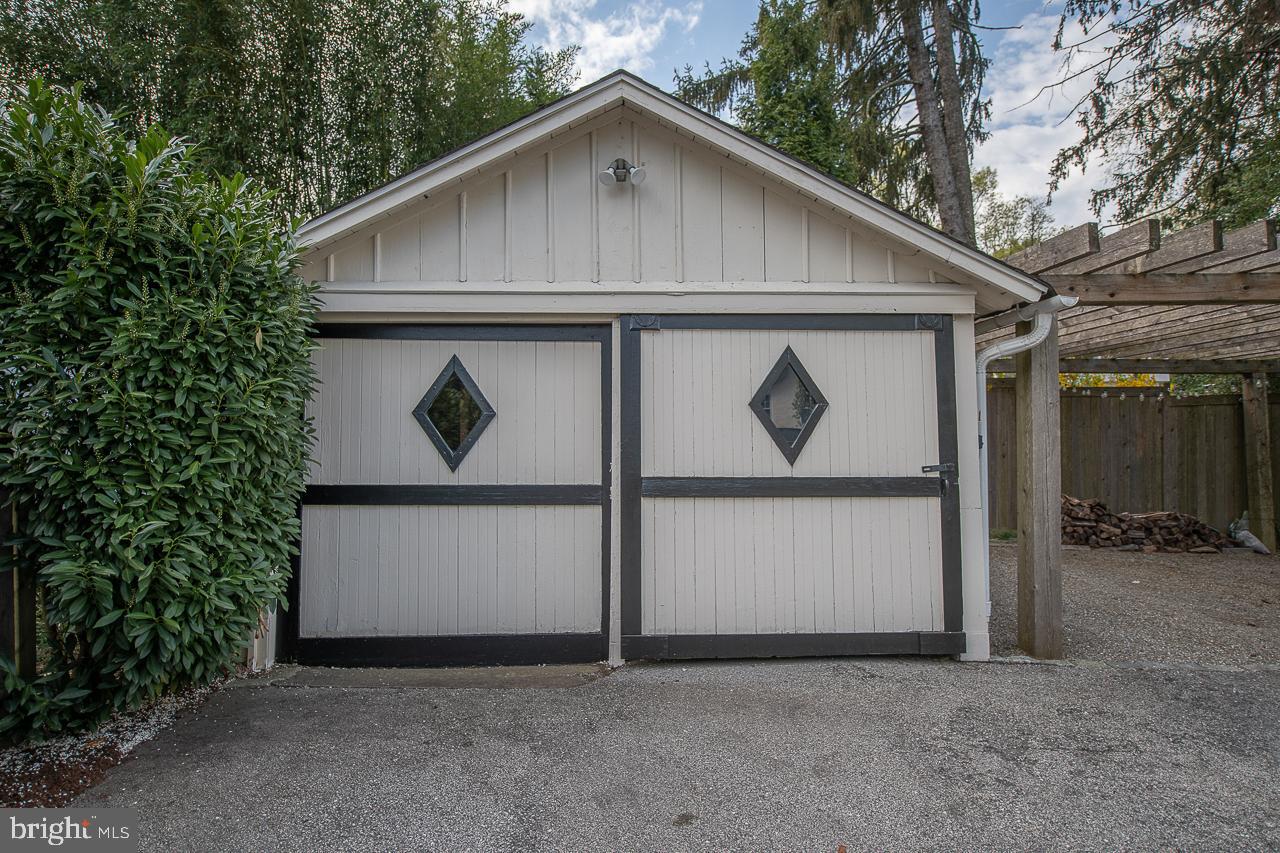 778 Upper Gulph Road Wayne, PA 19087 - Photo 36 of 36 Detached Garage with Barn Doors