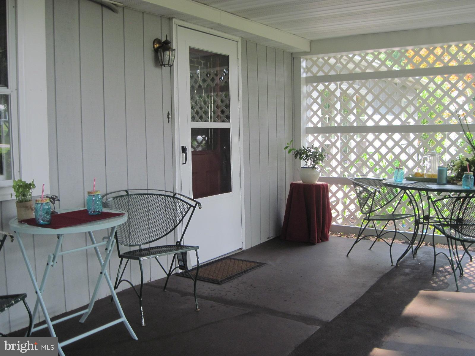Beautiful front porch
