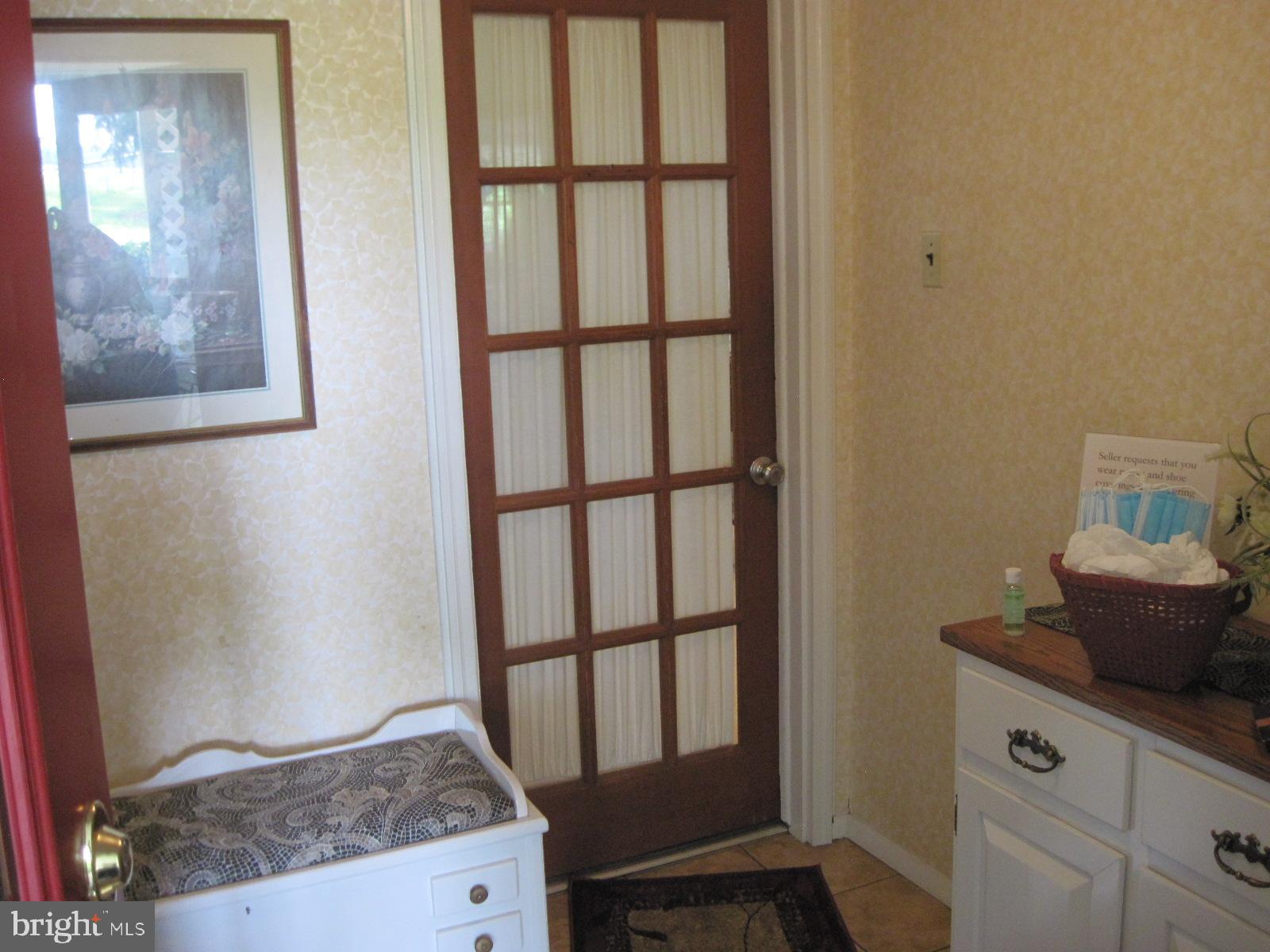 welcoming foyer