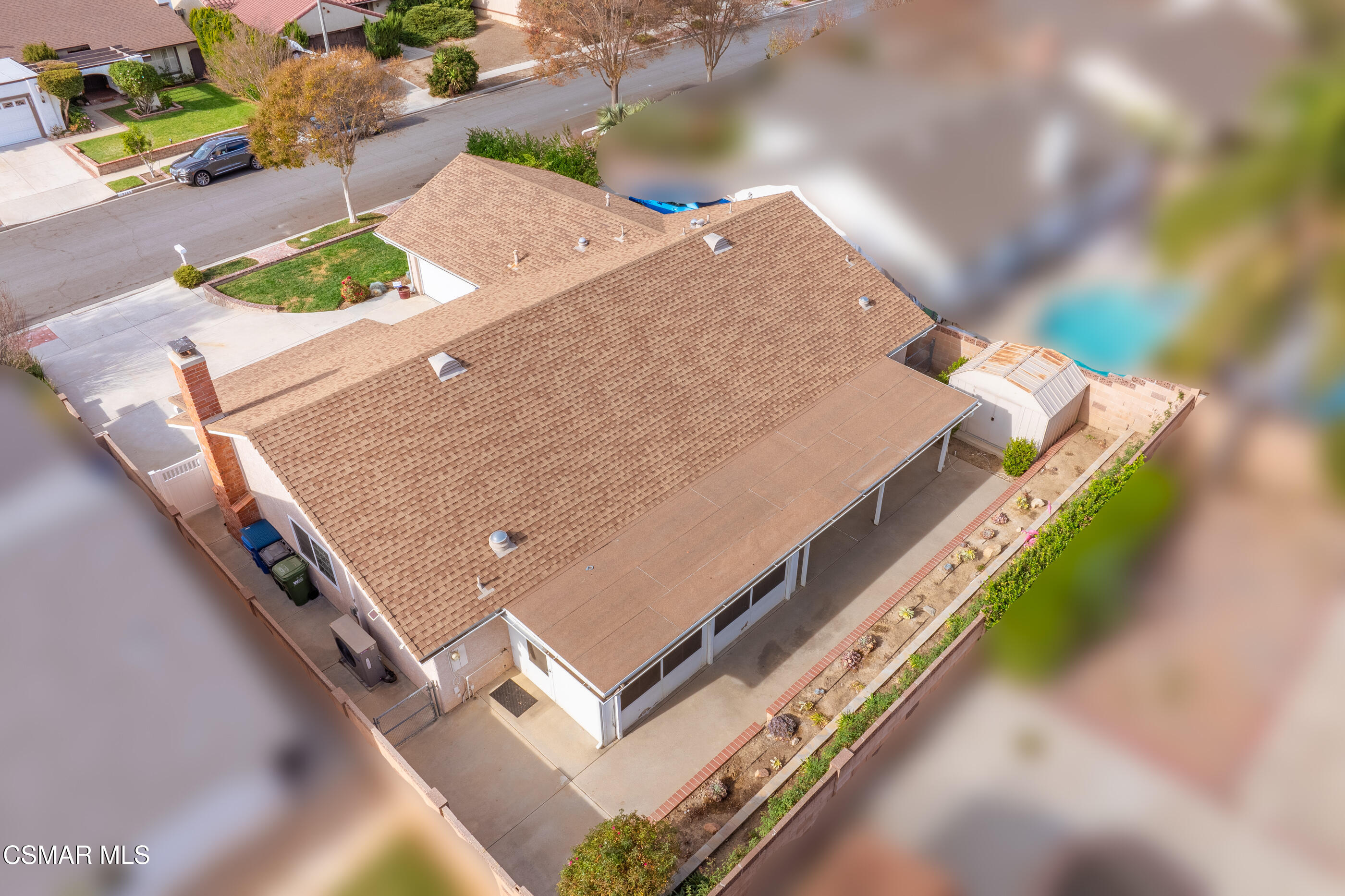 2226 Ecroyd Avenue Simi Valley, CA 93063 - Photo 47 of 52 an aerial view of a house