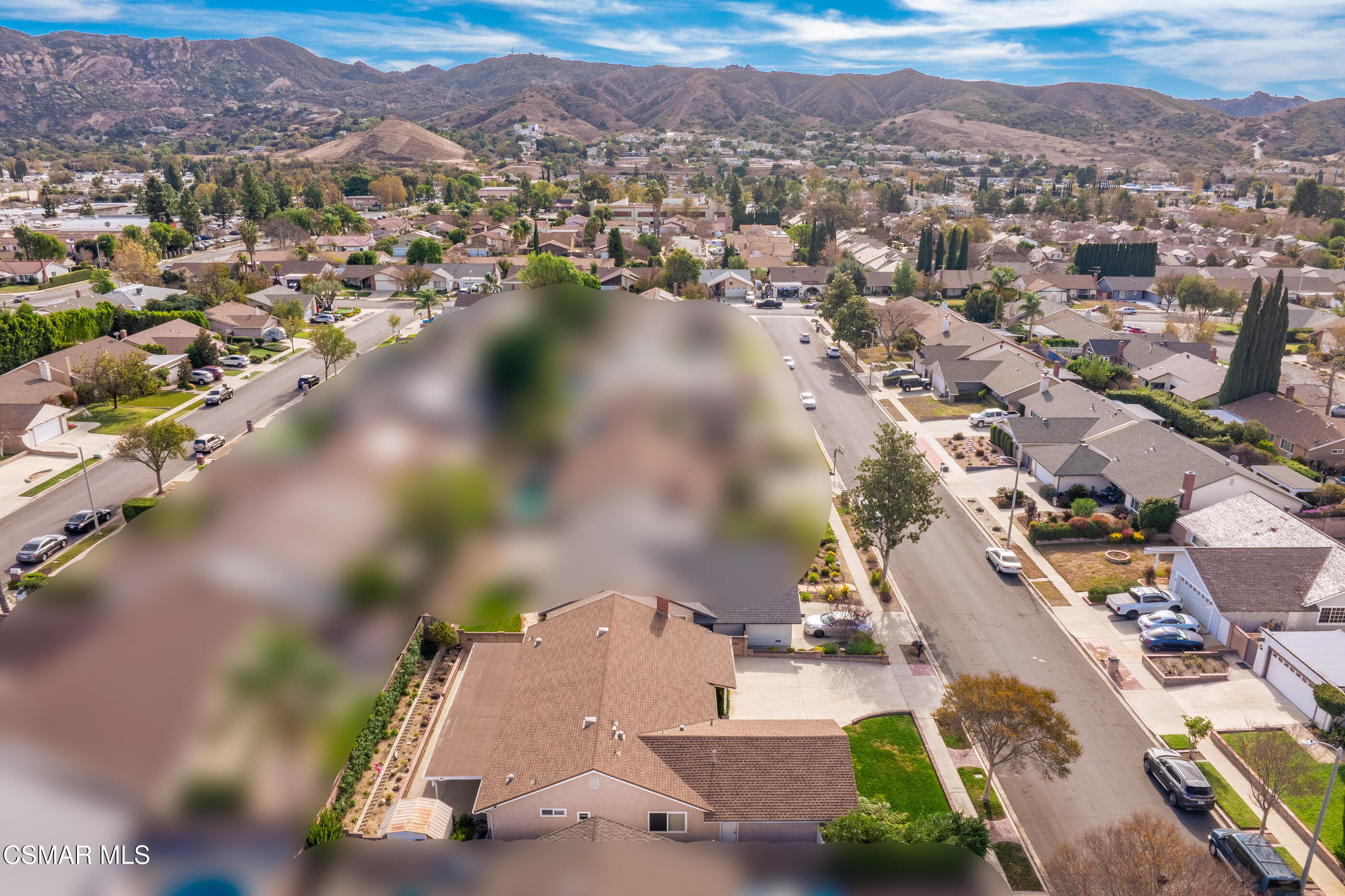 2226 Ecroyd Avenue Simi Valley, CA 93063 - Photo 49 of 52 an aerial view of residential houses with outdoor space