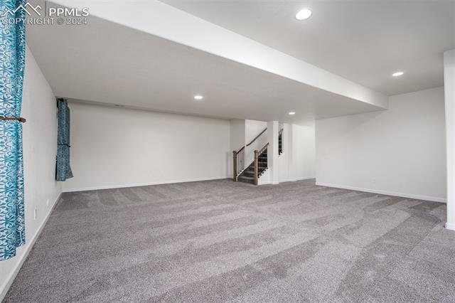 1940 Ruffino Drive Colorado Springs, CO 80921 - Photo 39 of 47 Garden level basement family room.
