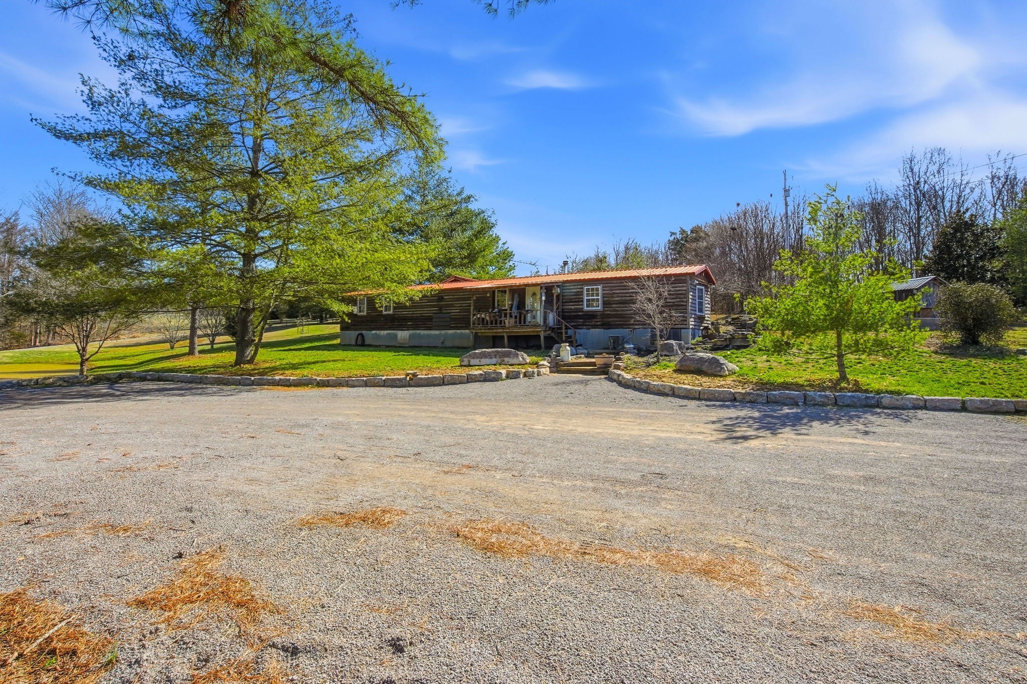 3611 Cooper Nicholson Road Pleasant View, TN 37146 - Photo 17 of 60 a view of a swimming pool with an outdoor space and seating area