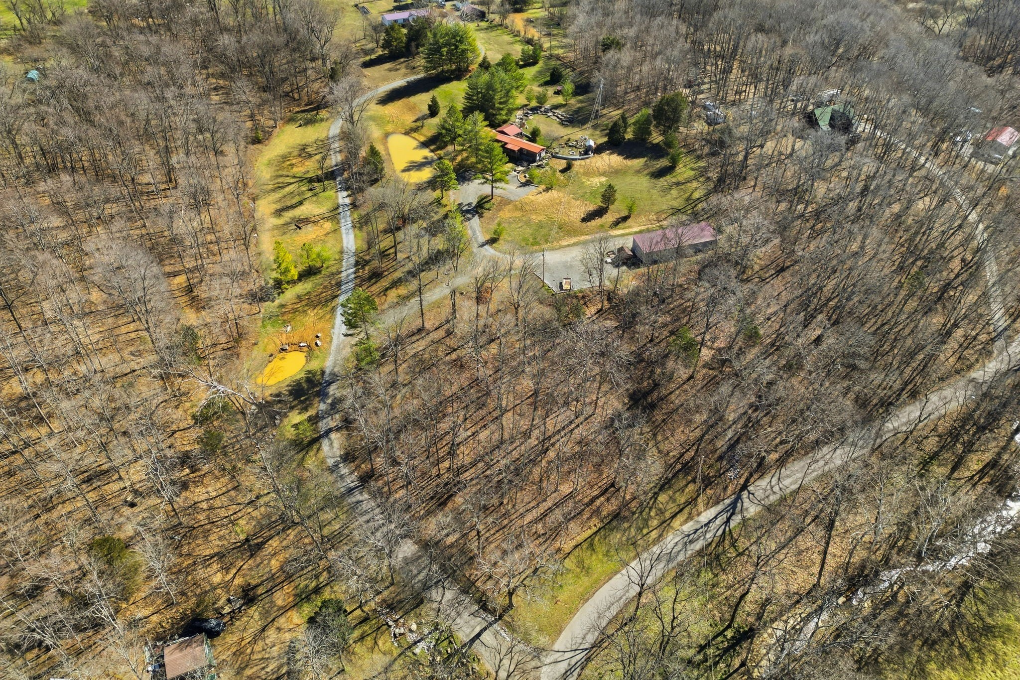 3611 Cooper Nicholson Road Pleasant View, TN 37146 - Photo 5 of 60 a aerial view of a yard with swimming pool