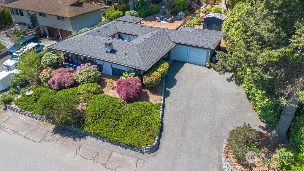 22422 4th Avenue Southeast Bothell, WA 98021 - Photo 1 of 39 an aerial view of a house having yard